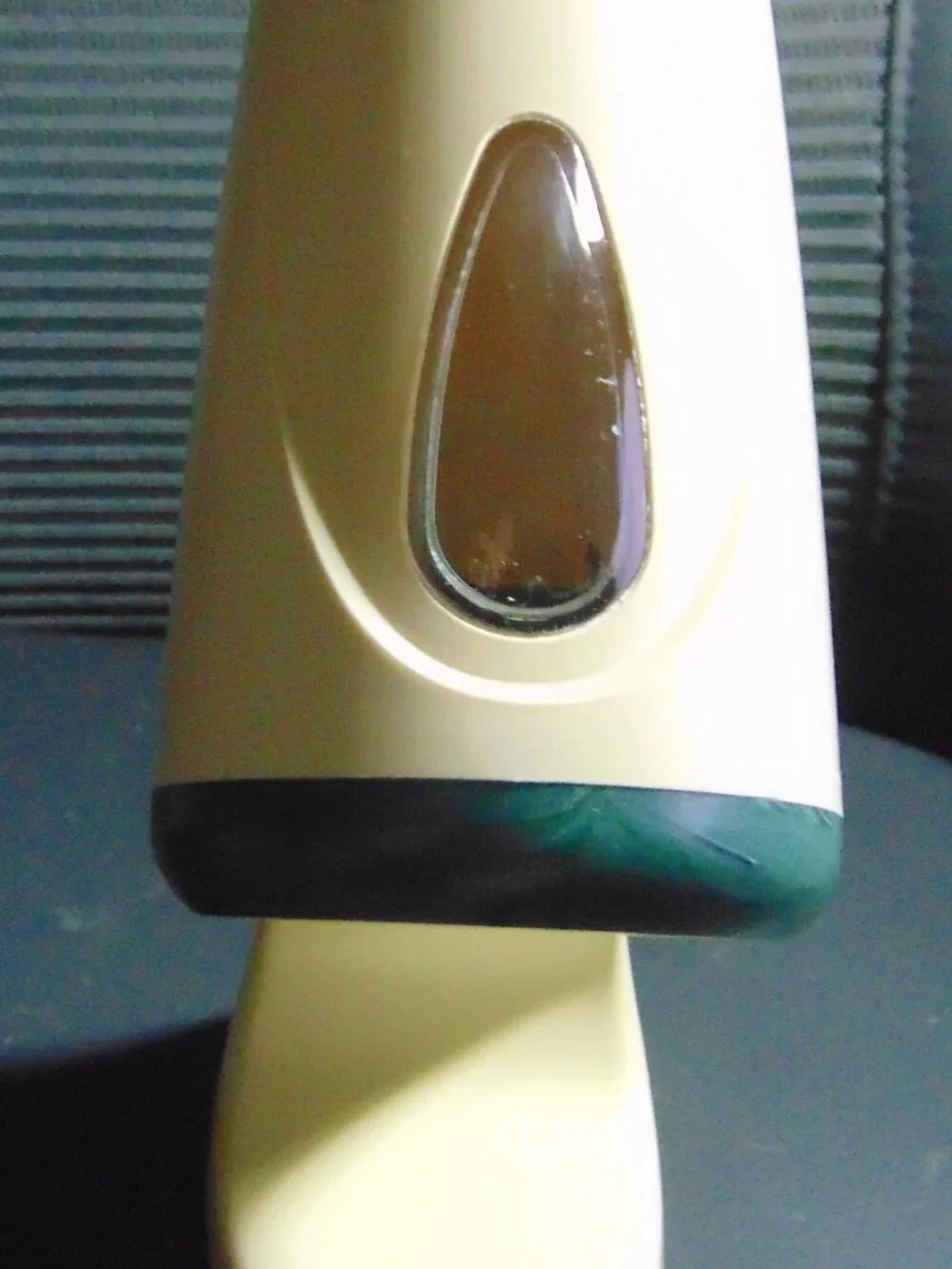 Vintage Dixie 3 ounces Paper Cup Dispenser for Countertop, Cream w/ green accent
